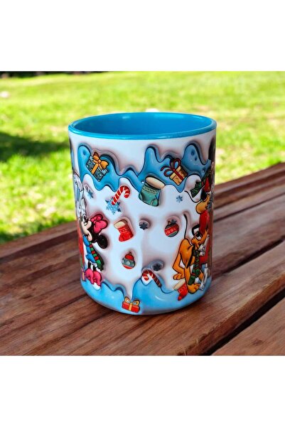 mug shop Mickey Minnie Mouse Yılbaşı Kupa-Noel Tasarım Hediyelik Kupa Bardak