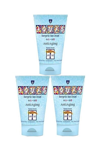 Vivatinell Aquas Anti Aging Güneş Kremi Spf50 100 Ml X 3 Adet