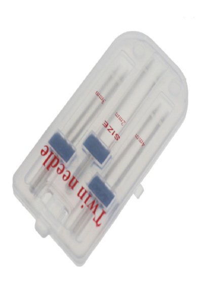 singer pfaff Dikiş Makine Zetina Bernina Janome Brother (2mm-3mm-4mm) Takım Çift Iğne