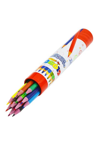 Globox Metal Tube Full Size Dry Paint 12 Colors (3689)