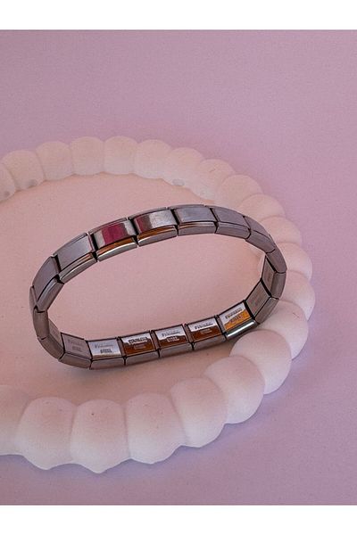 Çelik Italian Charm - Adjustable Bracelet