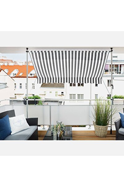 Magnotto Balkon Teras Tente Çadır Gölgelik Teleskopik Açılır Kapanır Tente Bahçe Kafe Restoran Lokanta Tente