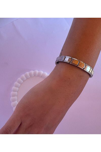 Çelik Italian Charm - Adjustable Bracelet