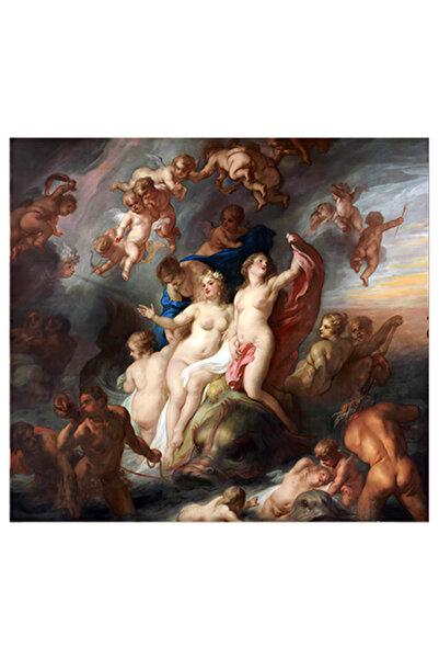 POSTER François Boucher - Pastoral Scene Tablosu, Fine Arts, Ressamlar, Afiş,...