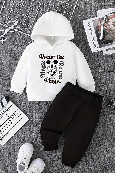 ADABEBEK Magic Style Printed Premium Baby Set - Upper and Lower Set 22530