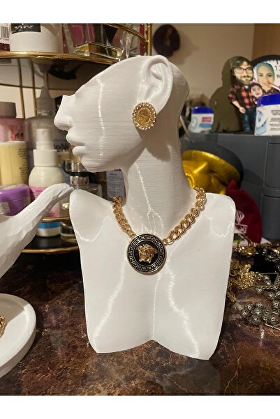 a life in games 22 Cm Decorative Suit Organizer - Maken Display Stand, Stylish Macau Jewel Necklace Design, Exhibition Ring