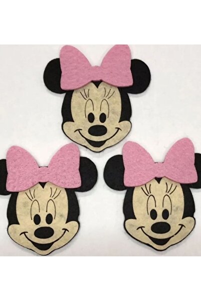 ÖZKARDEŞLER BABY لباد ناعم ميكي مقاس 7 سم - 10 قطع