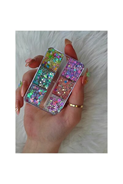 hbtasarim Glitter Jel Far Simli Far Paleti Göz Farı Parlak Glitter