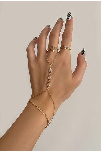 Okko Store Glitter Şahmeran with Steel Drop Stones