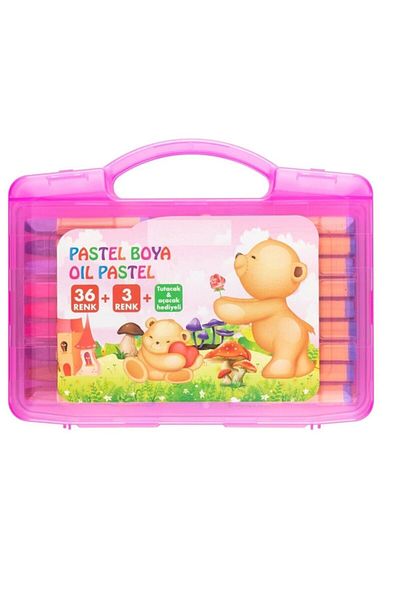 Bigpoint Pastel Paint 36+3 Colors - Pink with Bag