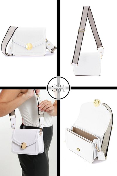 SOHO New Season - Mini Stylish Hand and Shoulder Bag with Adjustable Strap and Column
