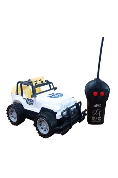 Genel Markalar Uzaktan Kumandalı 2 Fonksiyonlu Polis Jeep DMN2027P