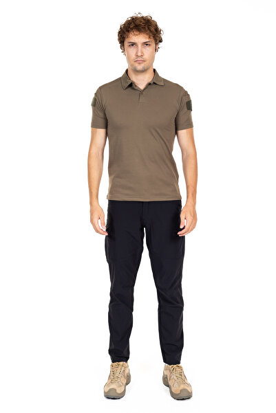 AKN Ayz Outdoor 708 - Polo Neck Tactical T-shirt, Short Sleeve