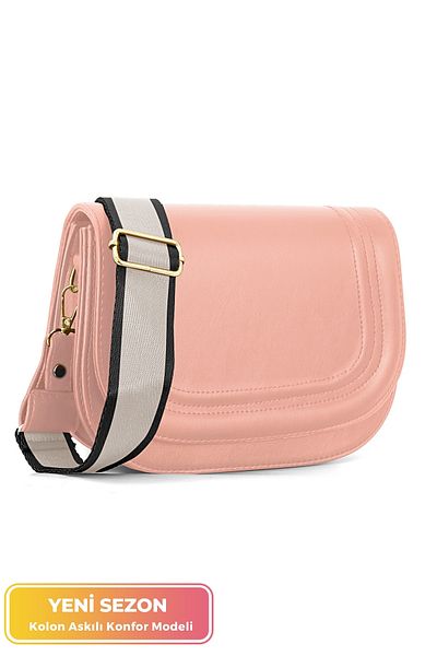 SOHO Original Comfort Model with Column Strap Cross Adjustable Strap 3 Compartments Stylish Hand Arm and Shoulder Bag