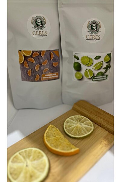 CERES GURME تجميد البرتقال والليمون الجاف - رقائق الفواكه الجافة