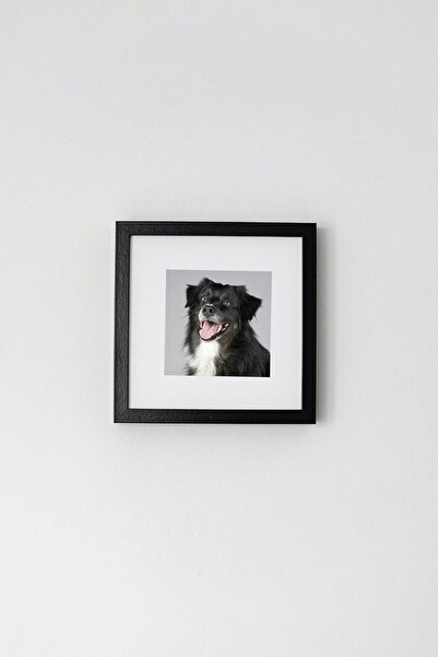 Genel Markalar Craft Store Yapışkanlı Sök Tak Kare Çerçeve Siyah (3 ADET) Fotoğrafsız