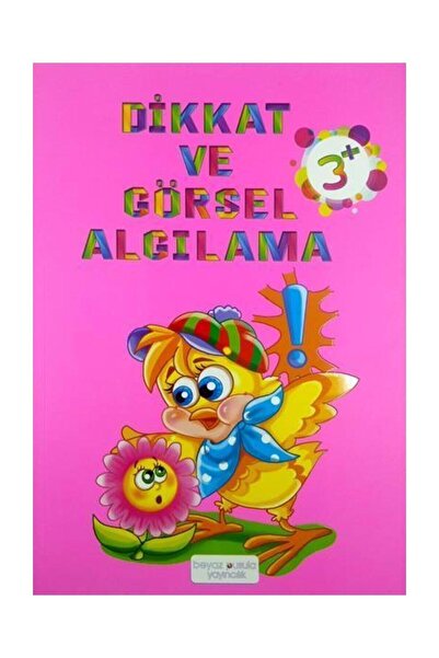 Beyaz Pusula Yayınları +3 Yaş Dikkat Ve Görsel Algılama Kitabı