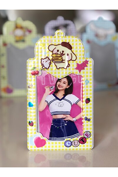 Genel Markalar Pompompurin Fotokart Koruyucu Card Holder Sanrio Pc Holder Kpo...