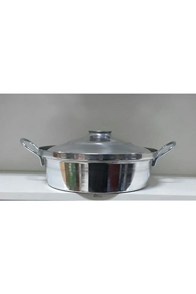 Alkor Aluminum Flat Rice Carnivore Pot 32 Cm