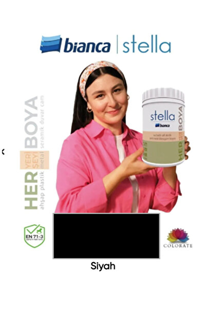 Bianca Stella Boya Yeni Nesil Yaşam Boyası Dolap-Fayans-Cam-Plastik-Ahşap