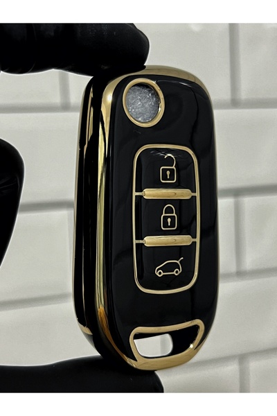 BARKAS ELEKTRONİK حافظة مفاتيح نانو لسيارة Renault Clio 5 Megane 4 Captur Kad...