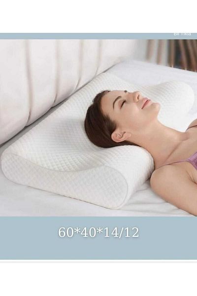 AYHOME New Orthopedic Glass Pillow - Neck Hernia, Reflux Pillow, Visco Pillow
