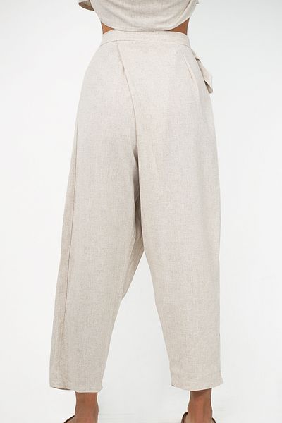 Catz Clothes Beige Fair Trousers - Relaxed Fit