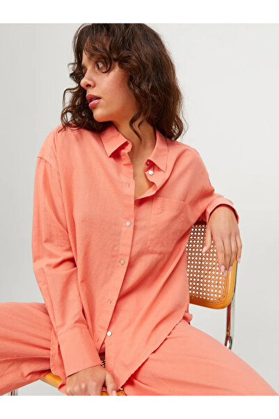 JJXX JXJAMIE Сорочка - LS RLX Linen Blend, WVN SN Модель