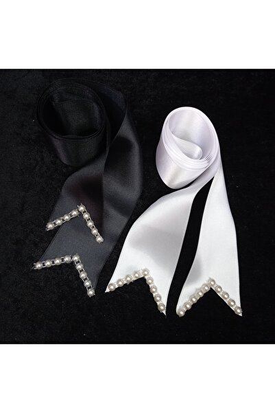 yörük tuhafiye Siyah Beyaz Incili Takı Kurdelesi Gelin Damat Ve 100 Tane Igne Ve Kırmızı Sagdıç Kol Kurdelesi