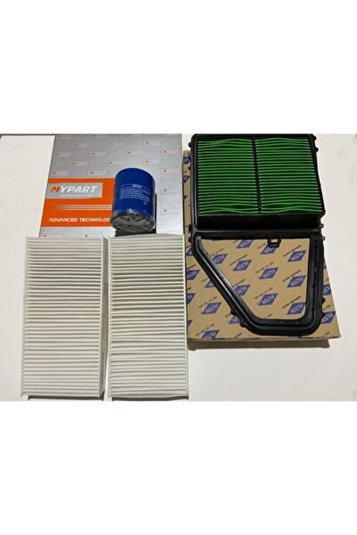 Honda Cıvıc Vtec Sedan 2001-2006 Hava Filtre+yağ Filtre+polen Filtre Seti