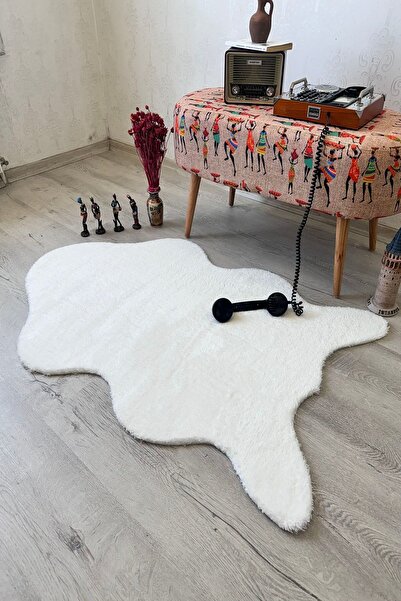 trivago halı Yıkanabilir Yumuşak Peluş Ayı Postu Çocuk Odası Oturma Odası Sal...