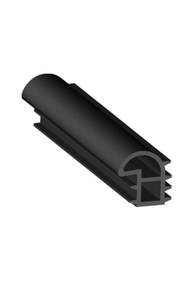 SSEPETLESENE Door Wick Steel Door Wick Door Seal Black 6 meters