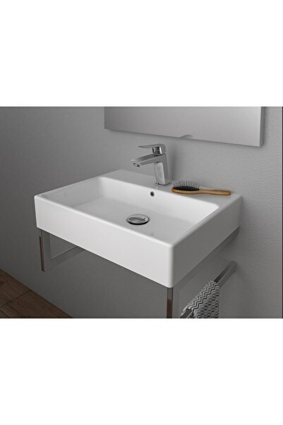 Creavit Next Tezgah Üstü Kare Lavabo 40x50 Cm