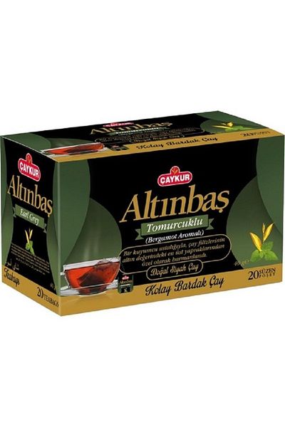 Çaykur 40 Gr Bergamot Flavored Goldhead Bud Cup Tea Bag