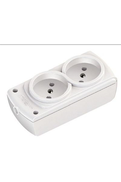 Mutlusan Double Hydroponic Group Socket with Terminal Olympia - 001 171290001 00 00
