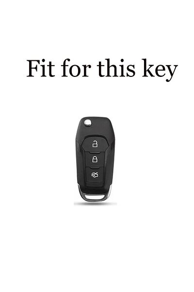 emii auto spare parts Fiesta Kuga Mondeo Ranger Focus Bmax Cmax Smax Key Case Cover Switch Model Gray