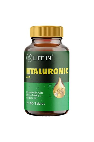 Life In 60 Tablets Hyaluronic Acid Dietary Supplement
