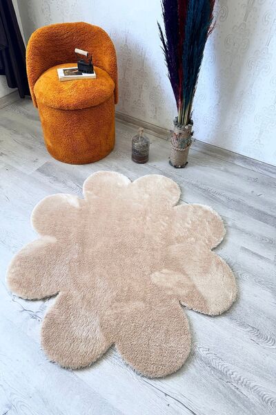 trivago halı Yıkanabilir Yumuşak Peluş Post Papatya Çocuk Odası Oturma Odası ...