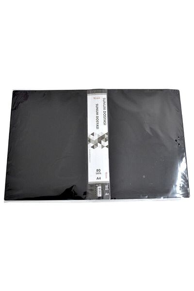 Ticon 20180-a Presentation File 80 Pieces Black 10316