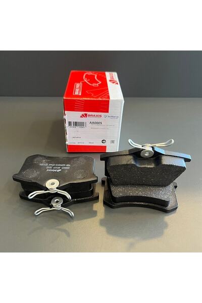 BRAXIS Arka Fren Balatası Golf 4 Bora Audı A1 A3 A4 A6 A8 Altea Megane Fluenc...