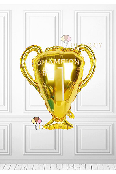 LOTUS PARTY 5 Year Old Themed Balloon Set - Yellow Navy Blue White Balloon - Mug and Number Foil Balloon