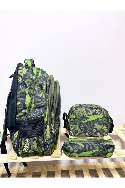 öykümgaleria Children's Primary School Bag Lunch Box and Pencil Case Set