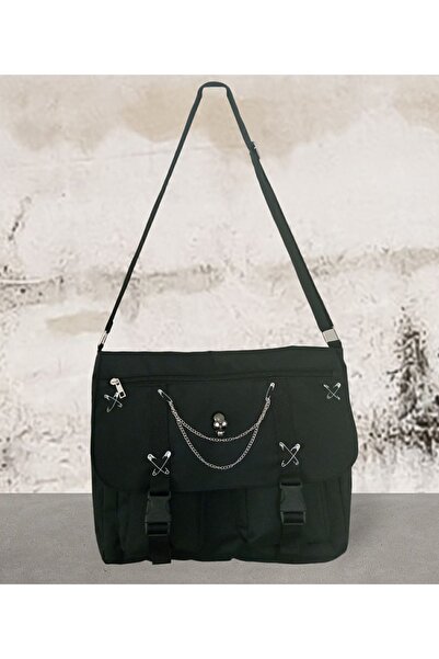 Çınar Aksesuar Gothic Postacı Çantası