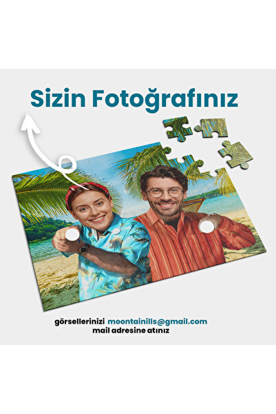 moontainills İki Kişilik Nah Puzzle A4 Boyutu