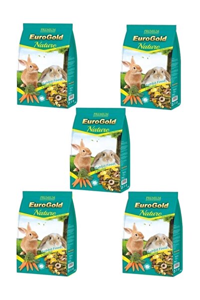 EuroGold Euroasia Pet Tavşan Yemi 750 Gr X 5 Adet