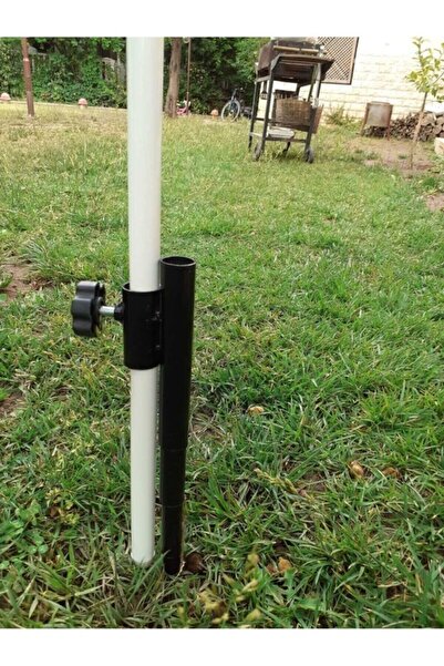 teknotrust Beyaz Şemsiye Için Sabitleme Kazığı Kamp Çadırı Plaj Bahçe Şemsiye...