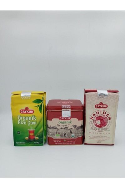 Çaykur Nadidem Guest 200, Organic Nurses Tnk 200, Organic Rize Tea 200 Gr
