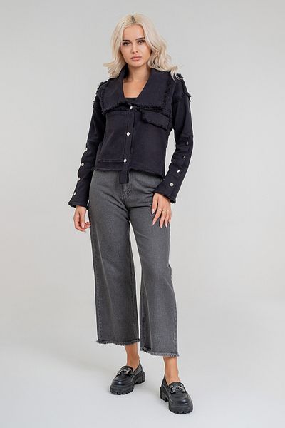 Bold & Young Power Lycra Cotton Women's Coat - Sleeve and Front Snap, Filthy Stitched