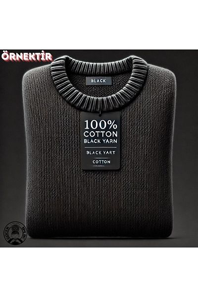 göçer Μαύρο βαμβάκι 100% 600 gr Οπτικό δίχτυ