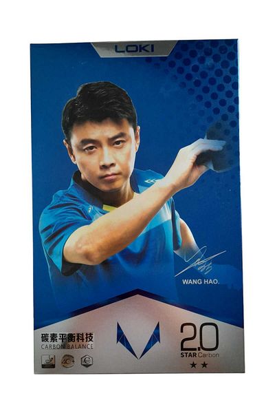 LOKİ Loki̇ Wang Hao 2 Carbon Table Tennis Racket (with Case Gift)
